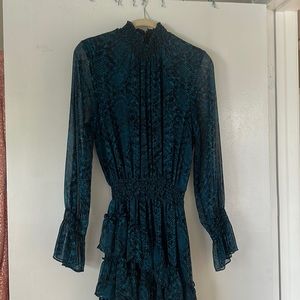 Long-Sleeve Cocktail Dress